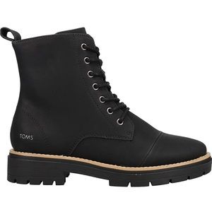 TOMS Alaya Black Synthetic Boot size 7.5
